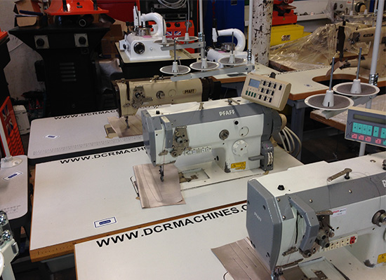Photo of an PFAFF 1425 heavy duty walking foot industrial sewing machine Industrial Sewing Machines