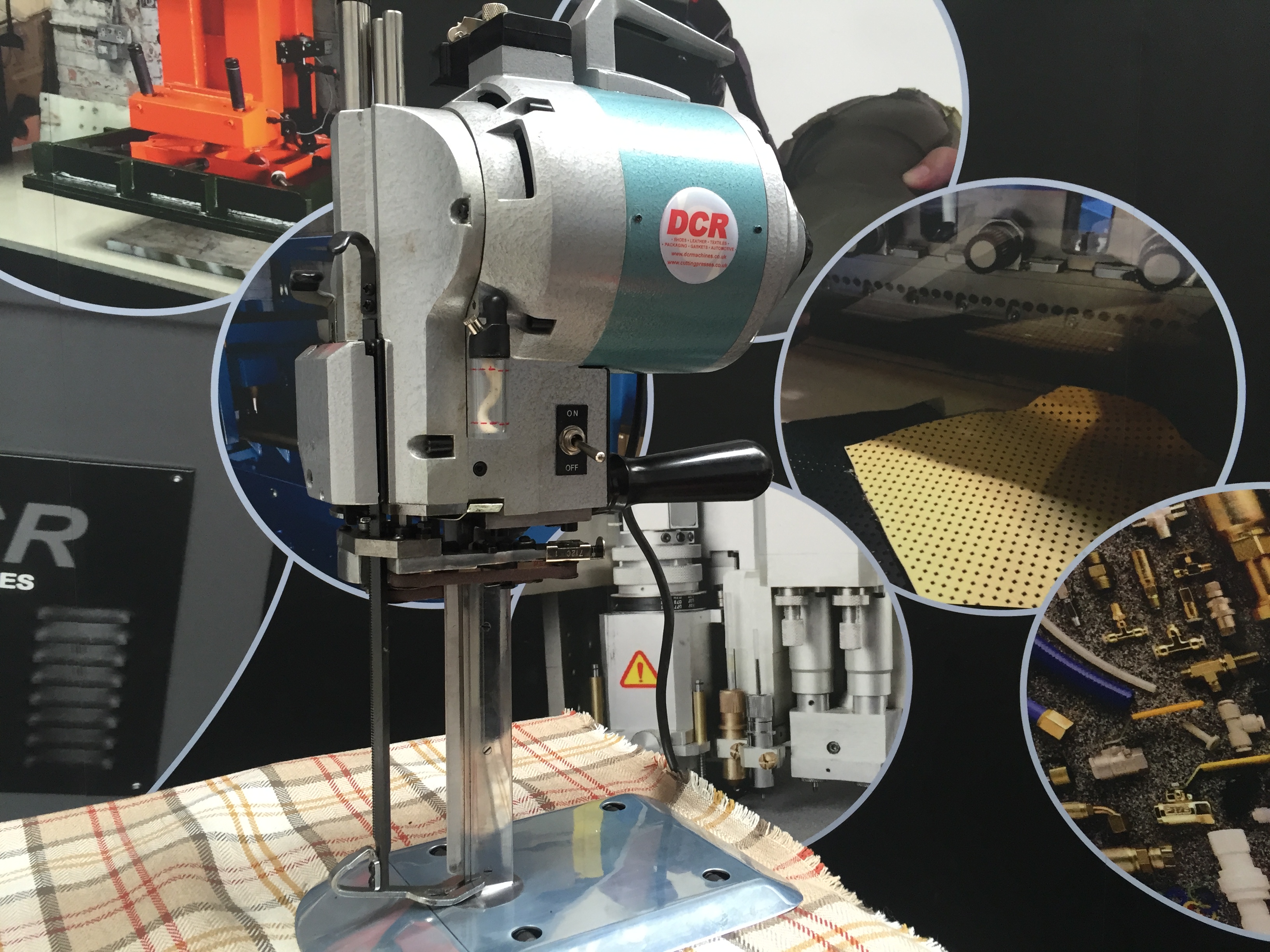 Photo of an DCR SKC- Straight Knife Cutter Industrial Sewing Machines