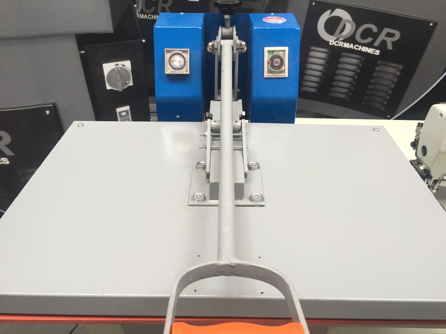 Photo of an DCR HTP- Heat Transfer Press Industrial Sewing Machines