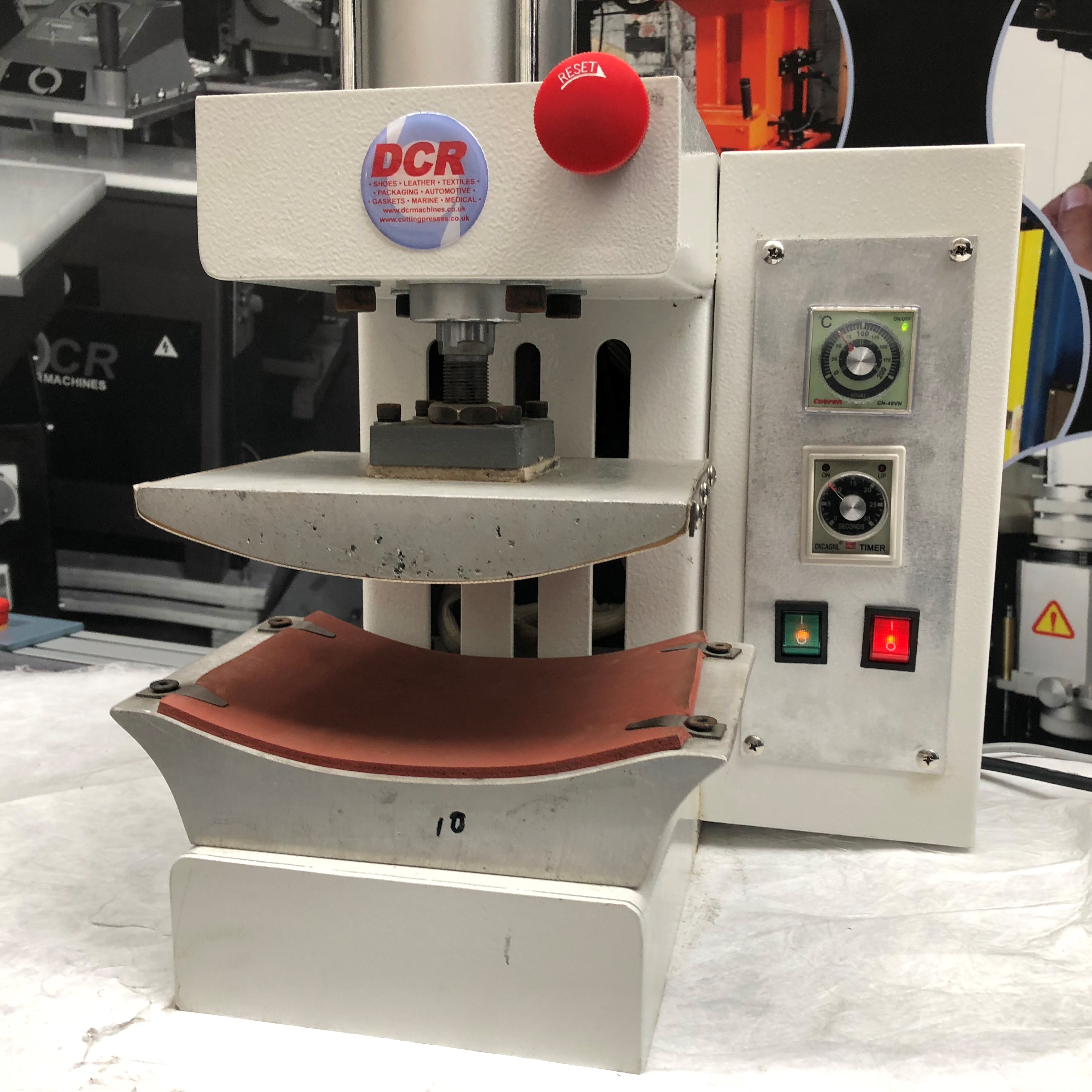 Photo of an DCR TPP- Toe Puff Press Industrial Sewing Machines
