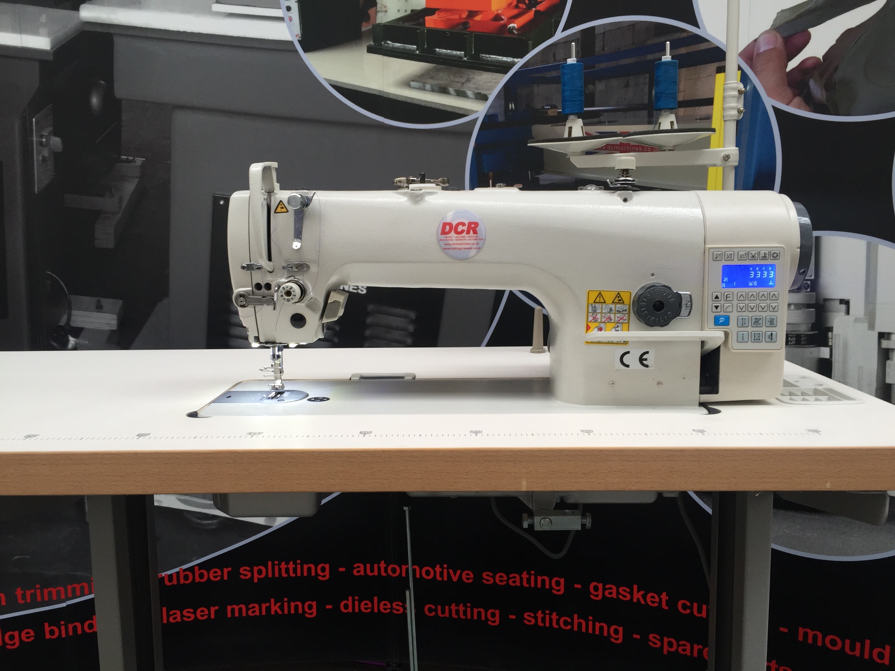 Photo of an DCR FBDD1- Single Needle Lockstitch Direct Drive Industrial Sewing Machines