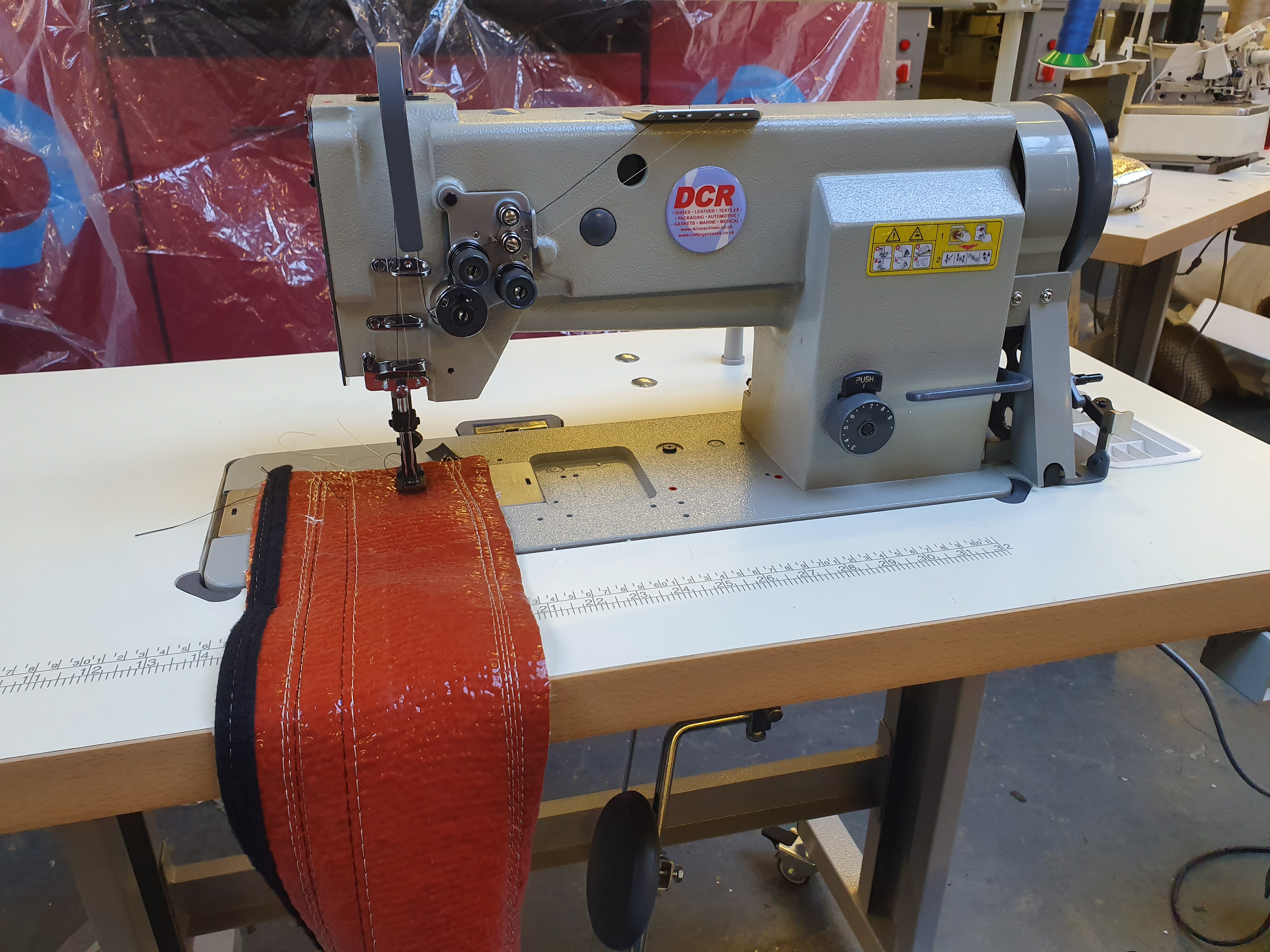 Dcr Tnhd Twin Needle Industrial Sewing Machine